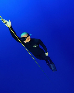 ..freediver by Veronika Matějková 